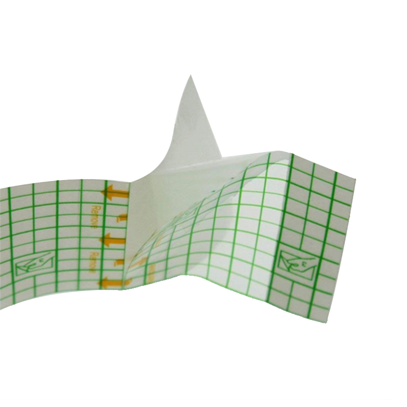 Green-Squares Transparent Film Dressing