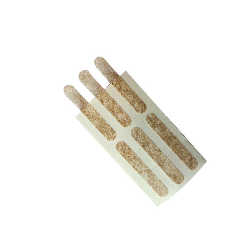 Skin color wound skin closure strip