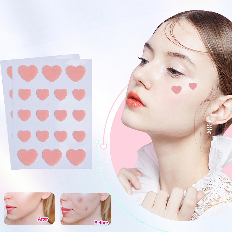 18 Capsules Of Meat Powder Love Color Hydrocolloid Acne Patch