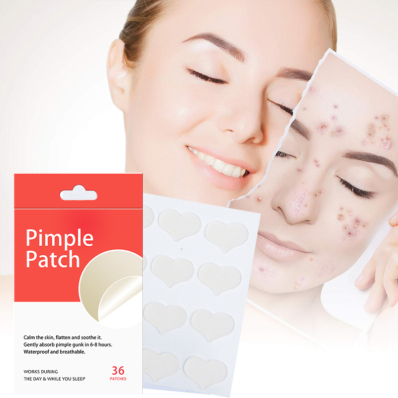 16 Transparent Love Transparent Hydrocolloid Acne Patches