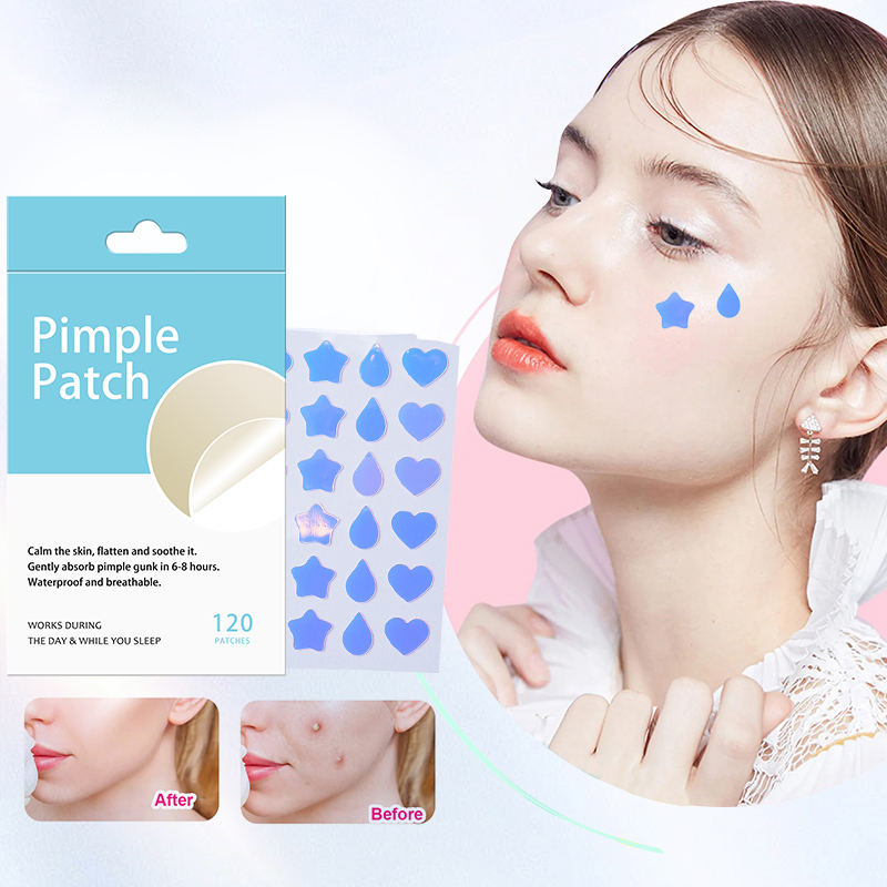 24 Capsules Of Colorful Mixed Styling Hydrocolloid Acne Patches